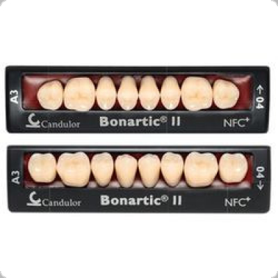 Зубы Bonartic II NFC+ A3,5 02 низ планка 8 шт Candulor - вид 1 миниатюра