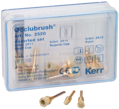 Occlubrush™ 2520 Ассорти,3*5шт Kerr - вид 1 миниатюра