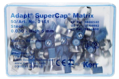 Матрицы 2161 Hawe Adapt Supercap стальная тол.0,030мм шир.5мм 50шт Kerr