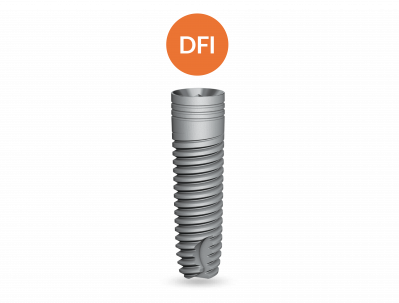 Имплантат DFI IH соединение с внутренним шестигранником 4.2 мм 11.5 мм AlphaBiO - вид 1 миниатюра