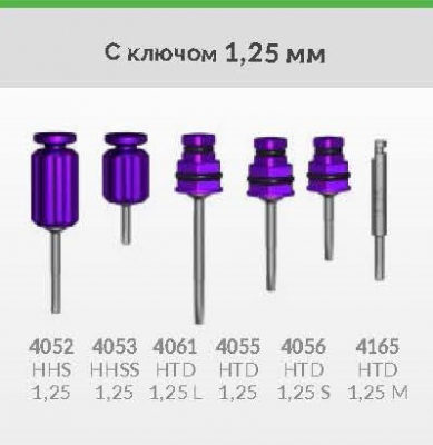 Ключ шестигранный 4061 HTD 1.25L AlphaBio