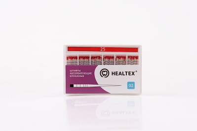 Штифты бумажные кон. /02 №25 200шт HEALTEX PMM 25/02 - вид 1 миниатюра
