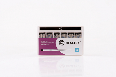 Штифты бумажные кон. /02 №40 200шт HEALTEX PMM 40/02 - вид 1 миниатюра