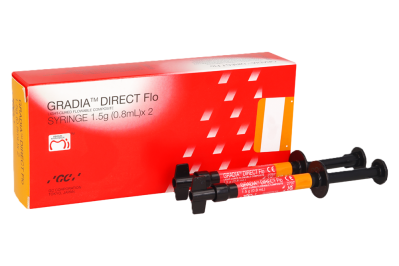 GRADIA Direct Flo A1 шприц 2*1,5г Жидкотекучий светоотверждаемый композитный материал GC