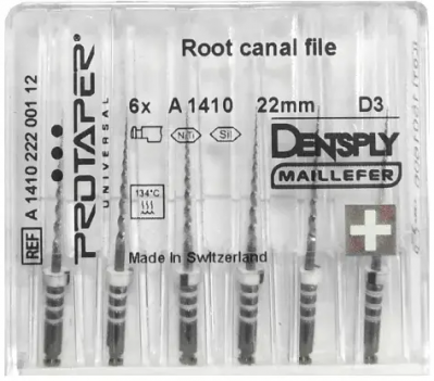 ProTaper 22мм D3 машинные 6 шт. Maillefer - вид 1 миниатюра