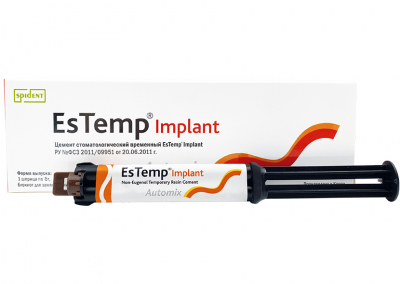 ESTemp implant . шприц 8г Spident - вид 1 миниатюра