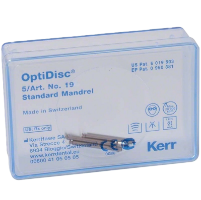 OptiDisc™ 196 мандрель (держатель) . укороченый 5шт Kerr