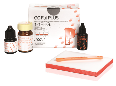 Fuji Plus A3 порошок+жидкость 15гр+7мл+6,5мл Стеклоиономерный цемент для постоянной фиксации GC