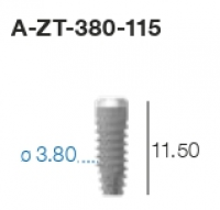 Имплантат Premium Straight ZIRTI A-ZT-380-115 Sweden&Martina - вид 1 миниатюра