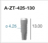 Имплантат Premium Straight ZIRTI A-ZT-425-130 Sweden&Martina - вид 1 миниатюра