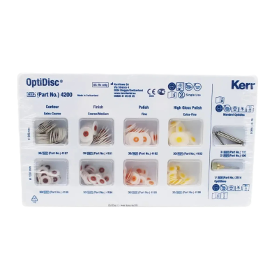 OptiDisc™ 4200 General Assorted Kit набор ассорти 80шт Kerr