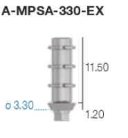 Временный абатмент A-MPSA-330-EX Sweden&Martina - вид 1 миниатюра