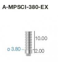 Временный абатмент A-MPSCI-380-EX Sweden&Martina - вид 1 миниатюра