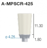 Временный абатмент A-MPSCR-425 Sweden&Martina - вид 1 миниатюра