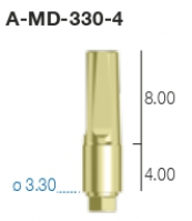 Стандартный абатмент A-MD-330-4 Sweden&Martina - вид 1 миниатюра