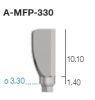 Угловой фрезеруемый абатмент A-MFP-330 Sweden&Martina - вид 1 миниатюра