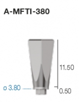 Фрезеруемый абатмент SIMPLE A-MFTI-380 Sweden&Martina - вид 1 миниатюра