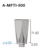 Фрезеруемый абатмент SIMPLE A-MFTI-500 Sweden&Martina - вид 1 миниатюра