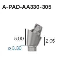 Угловой P.A.D. абатмент A-PAD-AA330-305 Sweden&Martina - вид 1 миниатюра