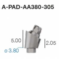 Угловой P.A.D. абатмент A-PAD-AA380-305 Sweden&Martina - вид 1 миниатюра