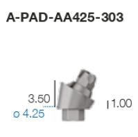 Угловой P.A.D. абатмент A-PAD-AA425-303 Sweden&Martina - вид 1 миниатюра