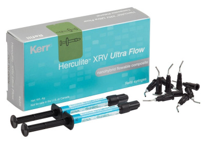 Herculite™ XRV Ultra Flow 35407 A3,5 шприц 2*2г Kerr