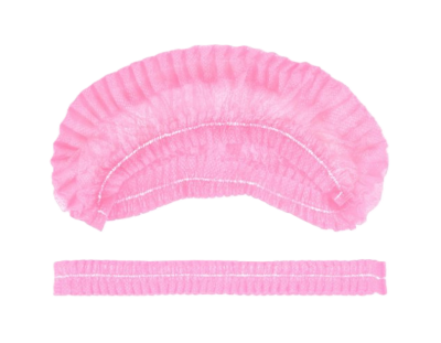 Шапочка медицинская Шарлотта розовые 100шт Dental Formula