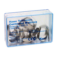 Матрицы Hawe Tofflemire Contoured Matrices стальная тол.0,05мм 30шт Kerr - вид 1 миниатюра