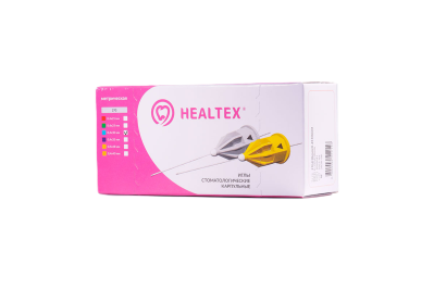 Иглы карпульные 0,4*30 мм 100шт Healtex