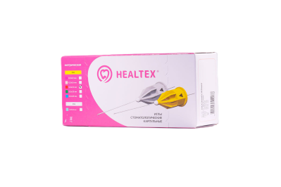 Иглы карпульные 0,3*21 мм 100шт Healtex
