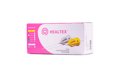 Иглы карпульные 0,3*30 мм 100шт Healtex
