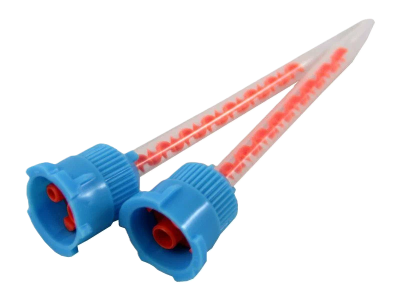 Смесительные наконечники голубые/оранжевый 45шт. DMG