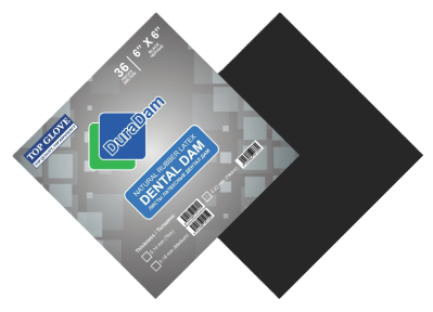 Листы латексные DD толстый 0,22мм Черные 152*152мм 36шт DuraDam