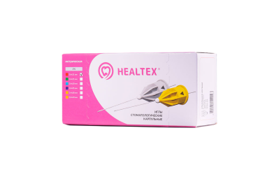 Иглы карпульные 0,4*21 мм 100шт Healtex