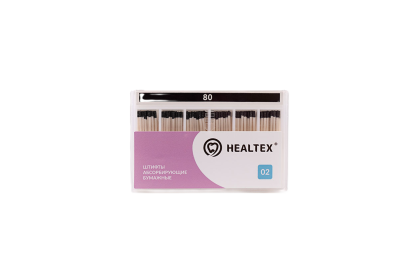Штифты бумажные №80 200шт Healtex