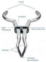Щипцы для установки клампов . . Dentech - вид 1 миниатюра