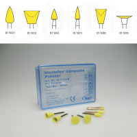 Полиры для финирования и полировки Identoflex™ Composite диск предварительная полировка желтый 12 шт Kerr