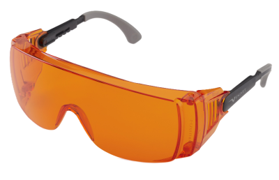 Очки защитные Monoart Light Orange оранжевые EURONDA