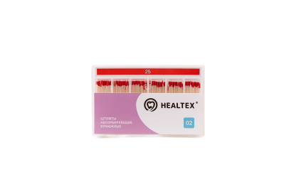 Штифты бумажные №25 200шт Healtex