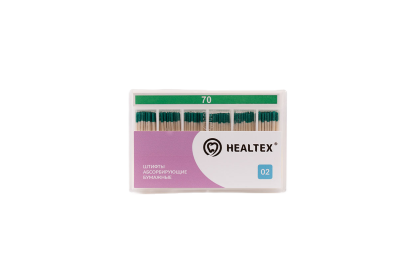 Штифты бумажные №70 200шт Healtex
