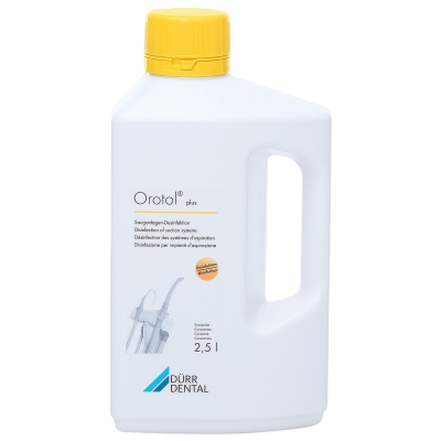 Orotol plus бутылка 2,5л Антисептики МАРКИРОВАННЫЕ готовый раствор дезинфекция стом. оттисков Durr