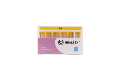 Штифты бумажные №50 200шт Healtex