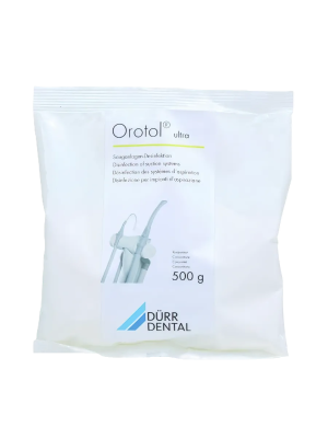 Orotol ultra порошок 500г. Антисептики МАРКИРОВАННЫЕ порошок дезинфекция стом. оттисков Durr
