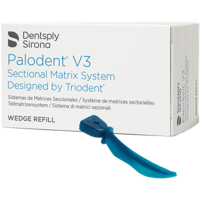 Клинья Palodent V3 матричные Small, синие 100штDentsply
