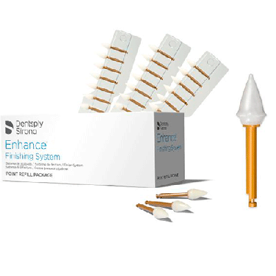 Финишные полиры для композитов Enhance Finishing Points конус 30шт Dentsply