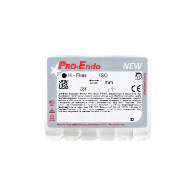 H-File Pro-Endo 25мм №15 6 шт. VDW