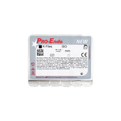 K-File Pro-Endo 21мм №15 6 шт. VDW