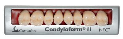 Зубы искусственные Condyloform II NFC+ A3 36 верх планка 8 шт Candulor