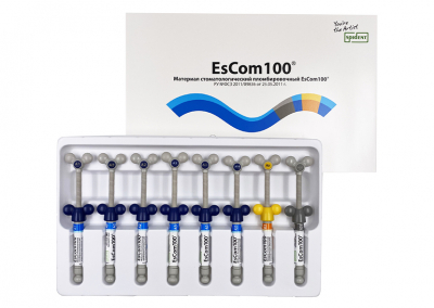 EsCom100 Kit A1/2,А2/2,А3,А3,5,В2.OA3 набор 8*4г Spident