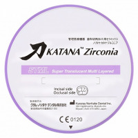 Керамика KATANA Zirconia STML Collar/T:18мм A2 блок из диоксида циркония D98. 5мм Kuraray